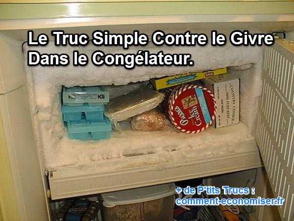 per evitar les gelades al congelador, utilitzeu una estora antigel