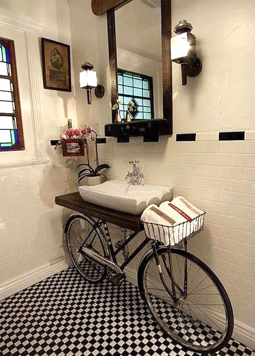 ντουλάπι μπάνιου ποδηλάτου