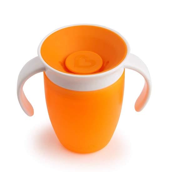 Murang Minchkin Orange Baby Learning Mug