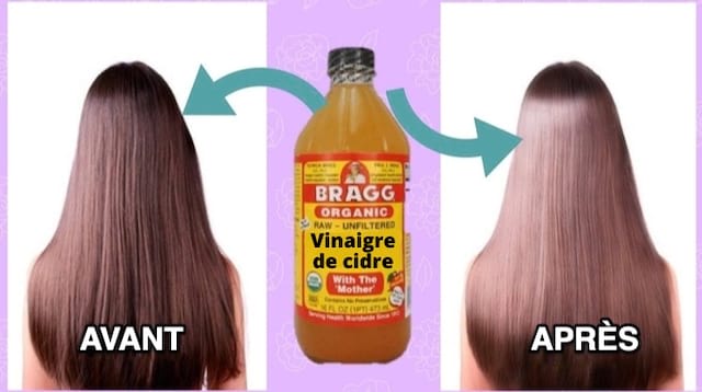 4 consells de vinagre de sidra de poma per a un cabell sublim.