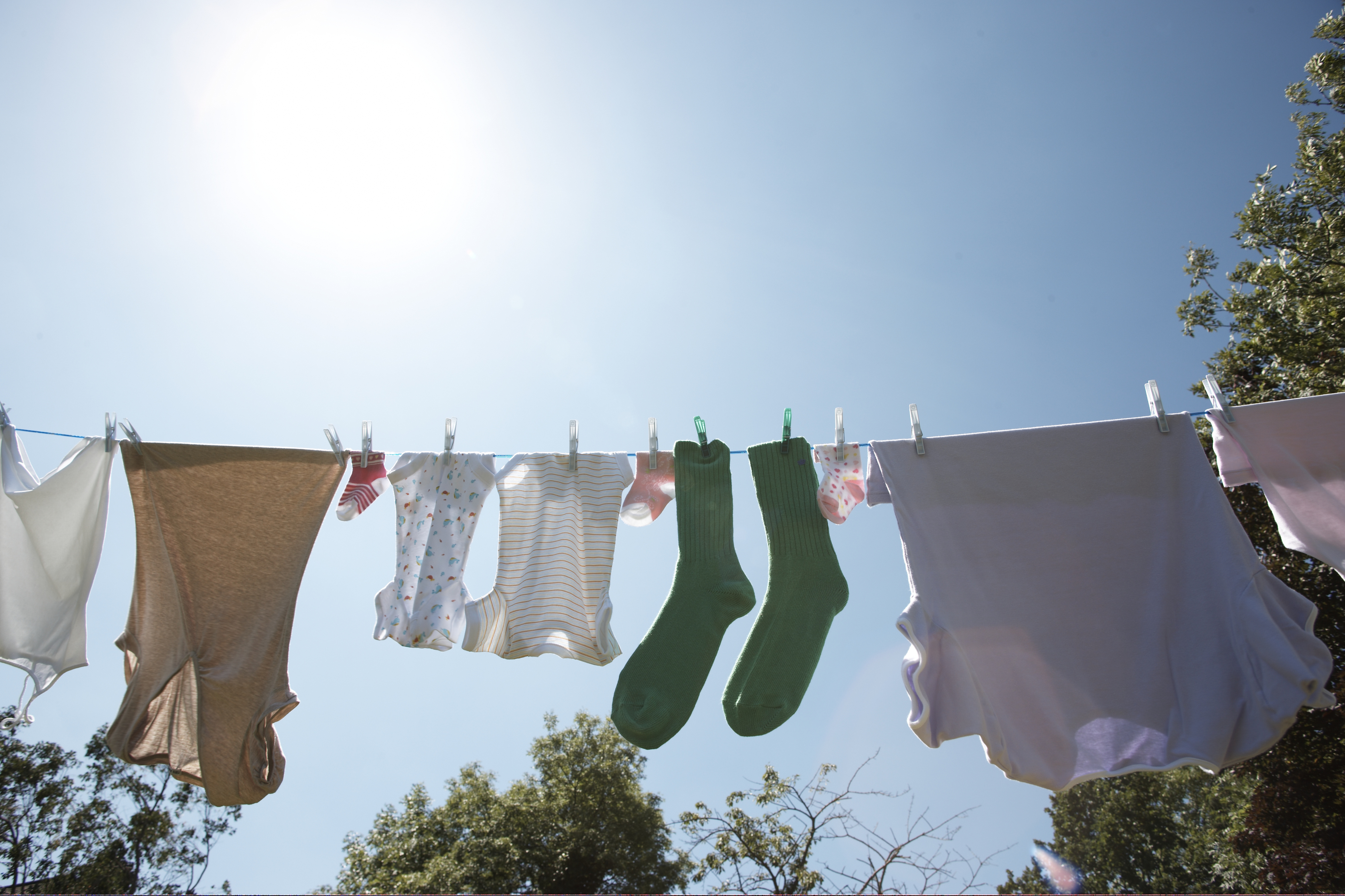 Vandbesparelse: Brug den halve fyldning af din vaskemaskine.