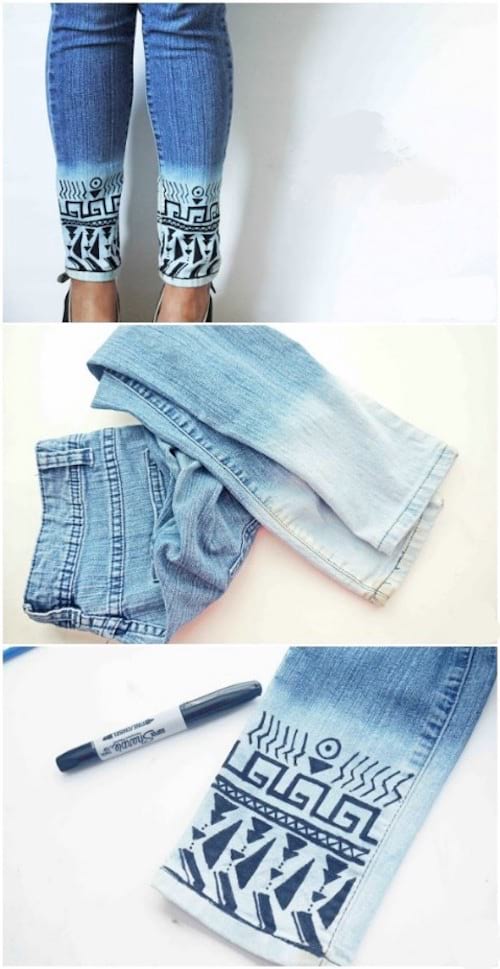 personaliza fácilmente tus jeans