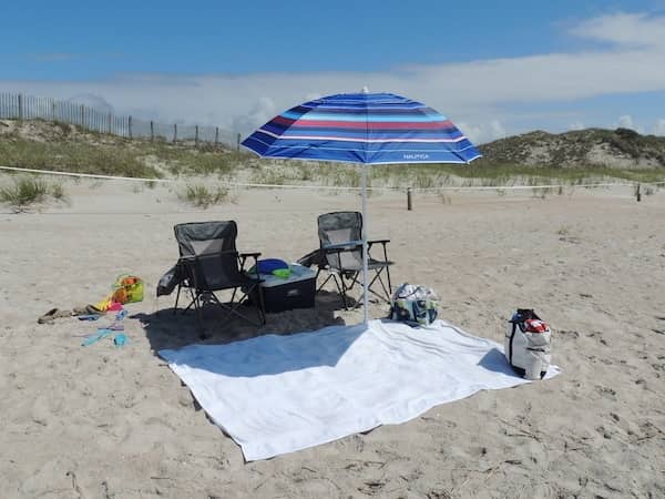 Recicla una sábana en una toalla de playa