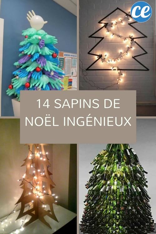 ideas para árboles de Navidad originales ''