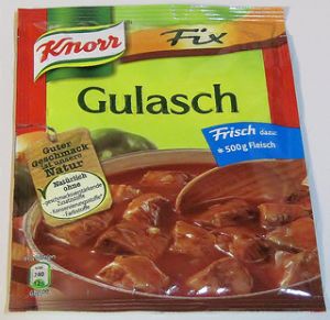 Salsa Knorr per Gulash
