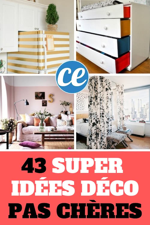 43 ideas sencillas y económicas de decoración de interiores