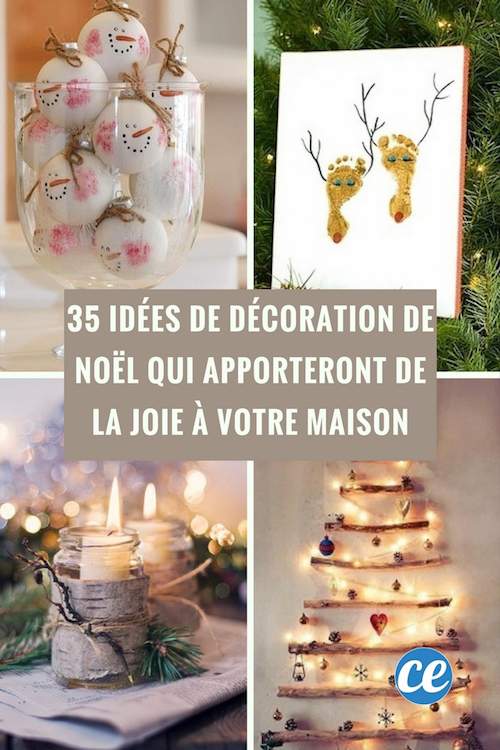 35 ideas de decoración navideña para hacer fácilmente
