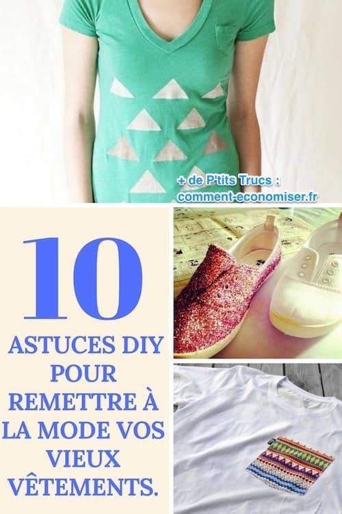 10 sencillos consejos para renovar la ropa vieja