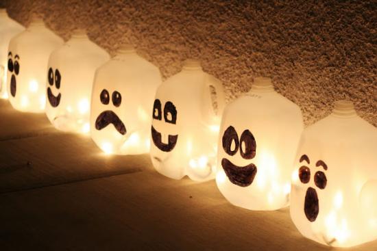 lámparas espirituales para halloween