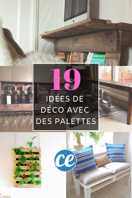 19 ideas y bricolaje de decoración y mobiliario con palets con los tutoriales