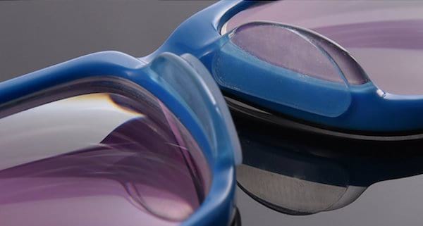 Ulleres de silicona antilliscants per a ulleres que llisquen