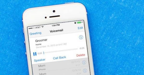 Voicemail verwijderen om iPhone 4 sneller te maken