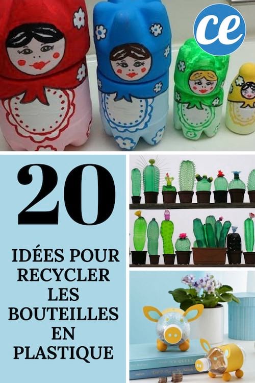 20 ideas para reciclar botellas de plástico