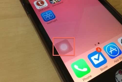 Activa el toc d'assistència per utilitzar un iPhone amb un botó trencat