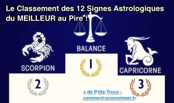 3 הסימנים האסטרולוגיים המובילים