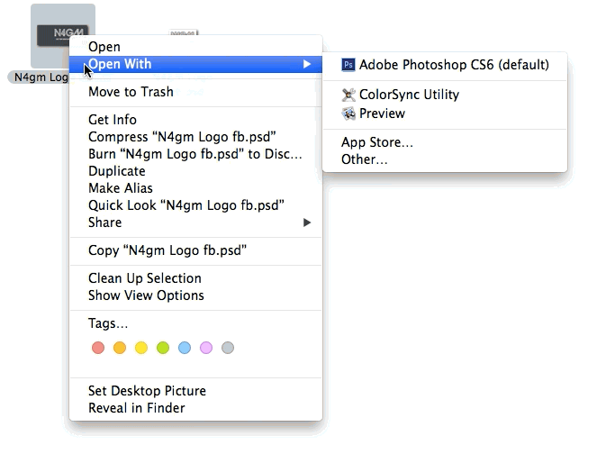 Cómo cambiar la aplicación predeterminada en mac para abrir un archivo