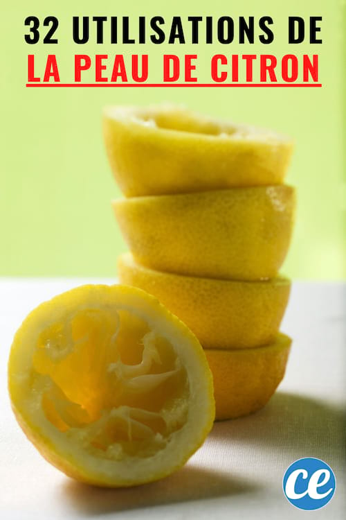 Cáscaras de limón cortadas amarillas que están una encima de la otra.
