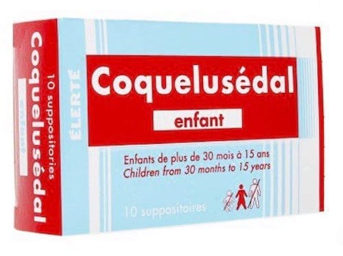 Coquelusédal Child suppositories தவிர்க்கப்பட வேண்டும்