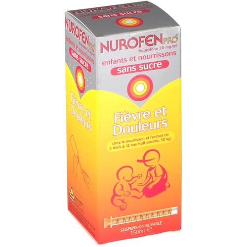 Nurofenpro es una droga peligrosa para la salud de los niños