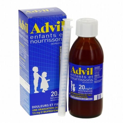Advilmed היא תרופה מסוכנת לבריאותם של ילדים