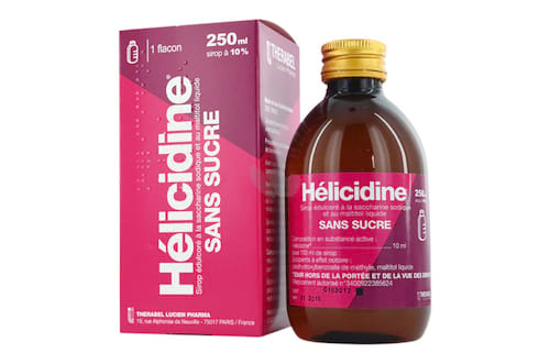 Helicidin ایک شربت ہے جس سے بچوں کے لیے پرہیز کیا جانا چاہیے۔