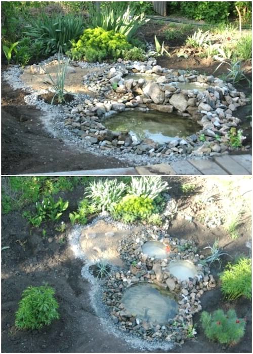 Feu un bassal al vostre jardí de bricolatge