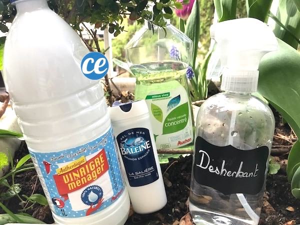 ingredientes para hacer herbicida casero