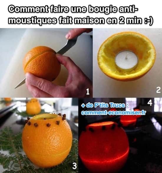 كيفية صنع شمعة برتقالية طاردة للبعوض السترونيلا