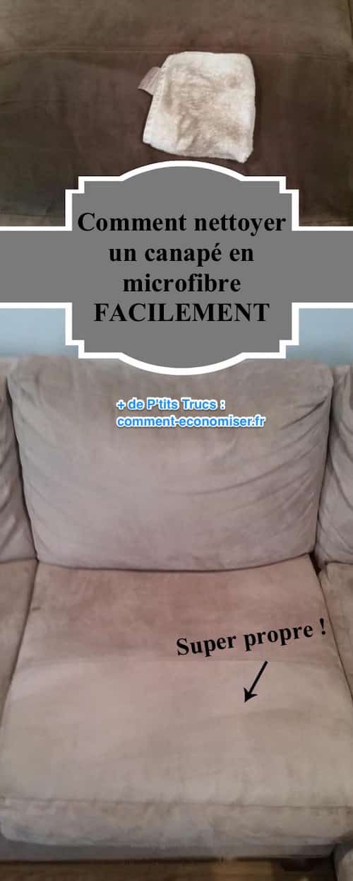 com netejar un sofà de microfibra de forma natural
