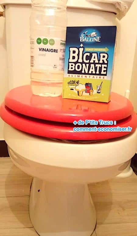 bicarbonato de sodio vinagre blanco para eliminar el tártaro wc