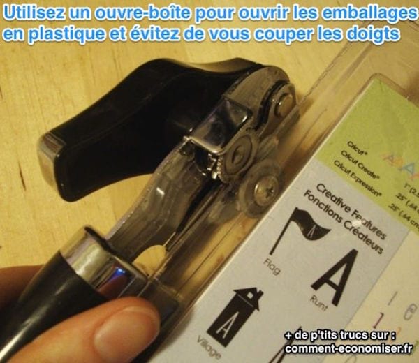 إليك كيفية فتح العبوة البلاستيكية دون قطع أصابعك