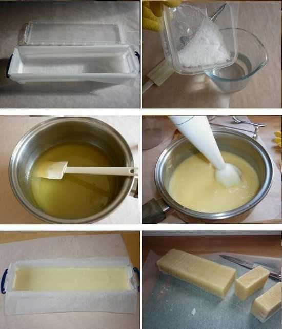 receta para hacer jabón de castilla en casa