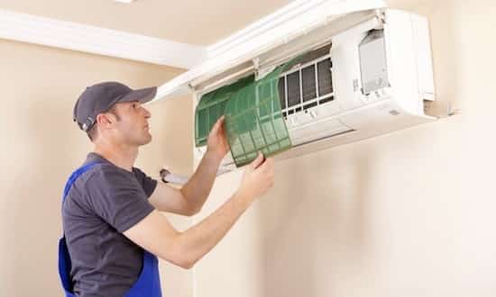 Limpiar la ventilación del filtro de aire acondicionado fácilmente