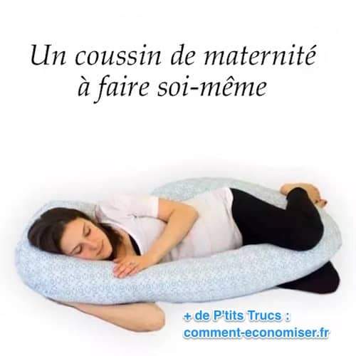 una almohada de maternidad para hacer tu misma o para comprar