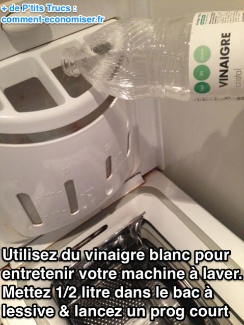 सफेद सिरके के साथ वॉशिंग मशीन का रखरखाव किया जाता है