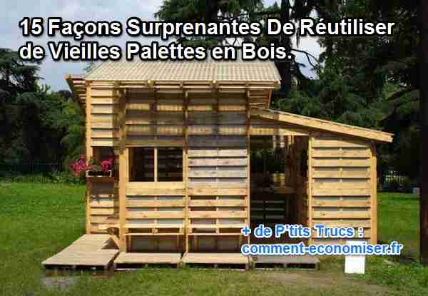 original ways to reuse old wooden pallets