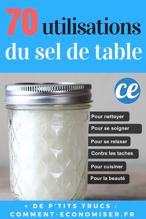 70 שימושים וטיפים עם מלח שולחן