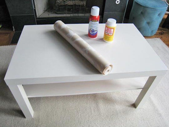 ¿Qué materiales se necesitan para personalizar una mesa IKEA Lack?