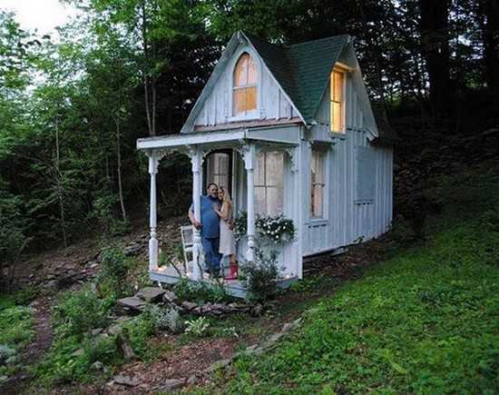 increíble mini cabaña en EE. UU.