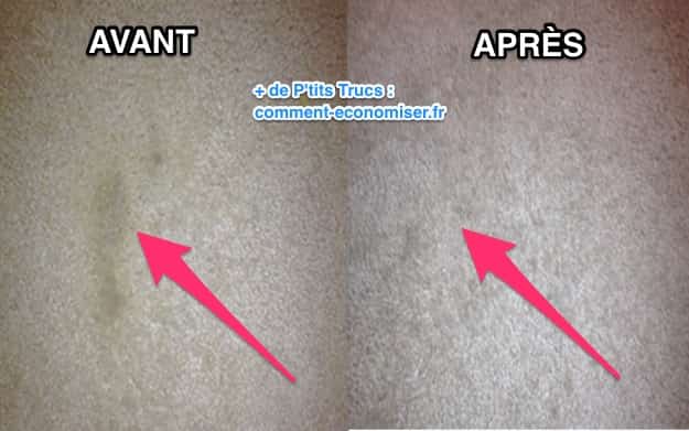A continuación, le indicamos cómo limpiar una mancha en su alfombra.