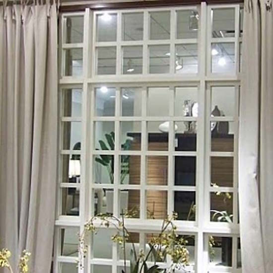 חלון מראה להגדלת החדר