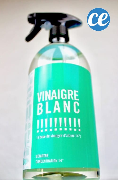 El vinagre blanco es uno de los mejores productos naturales para eliminar completamente el moho.