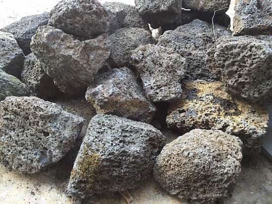 piedra de lava natural anti babosa