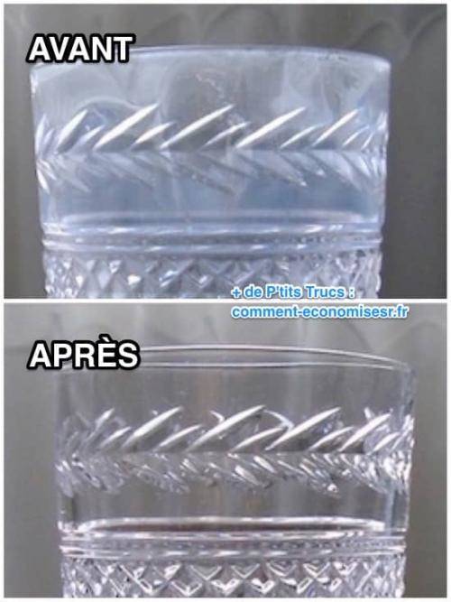 Sådan fjerner du hvide mærker fra glas med hvid eddike