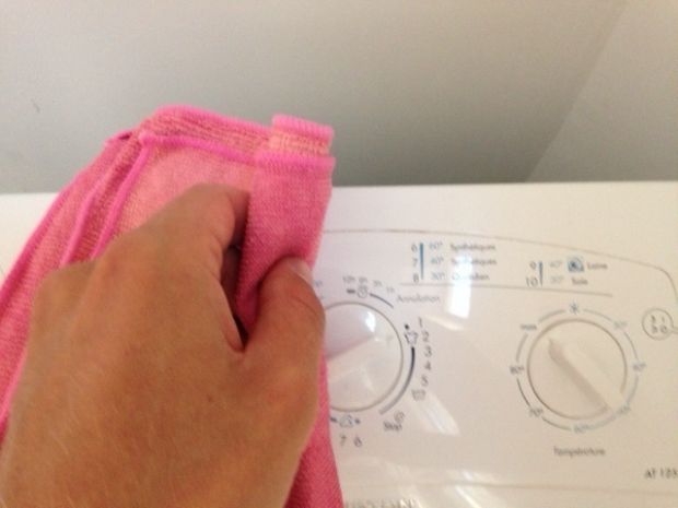 Limpiar los botones de la lavadora