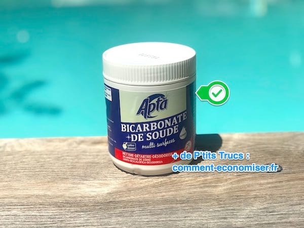 Bicarbonato de sodio para mantener y aumentar el TAC de la piscina