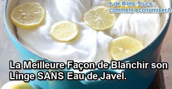 El jabón de Marsella y el limón son 2 ingredientes naturales para blanquear la ropa