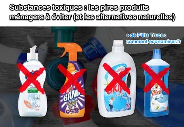 los productos domésticos contienen sustancias tóxicas