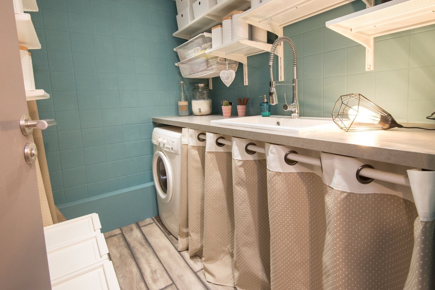 49 ingeniosos ejemplos de lavanderías que le gustaría tener en casa.