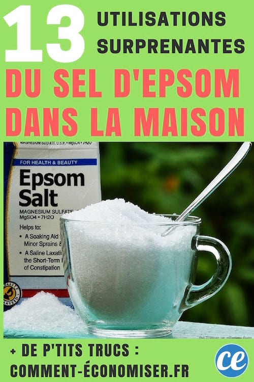 cómo usar la sal de Epsom en casa y para el bienestar